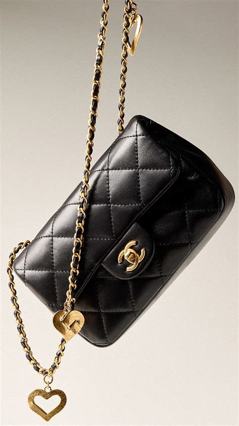 chanel mini flap bag heart|vintage chanel mini flap bag.